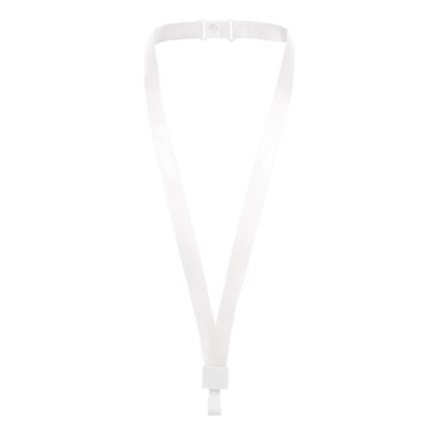 Lanyard Office Security Blanco