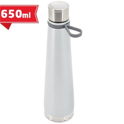 Botella Acero Disen Blanco