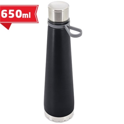 Botella Acero Disen Negro