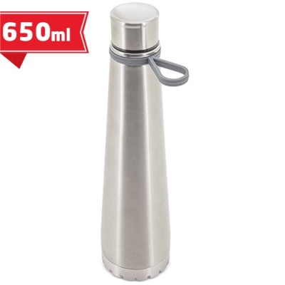 Botella Acero Disen Plata