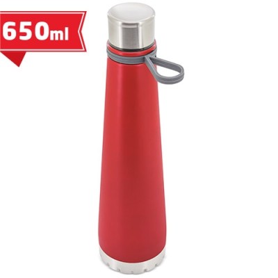 Botella Acero Disen Rojo