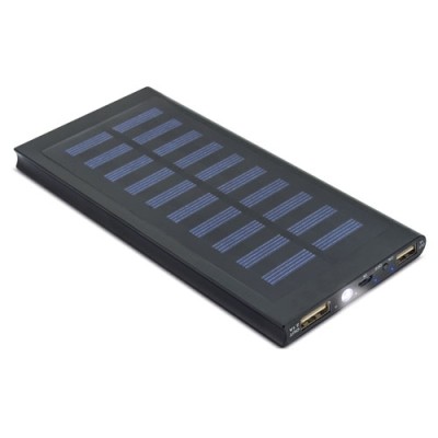 Power Bank Solar Strong Negro
