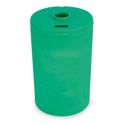 Contenedor De Pilas Verde