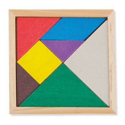 Puzzle De Madera Loky Cuadrado