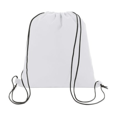 Bolsa Mochila Non Woven Blanco