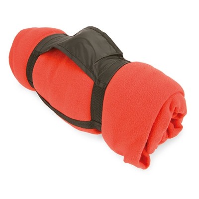 Manta De Viaje Polar Cloe Rojo