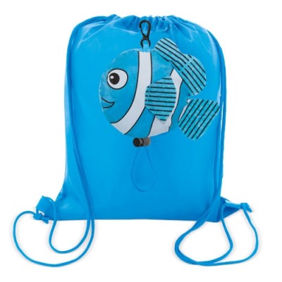 Mochila Plegable Pez Cuadrado