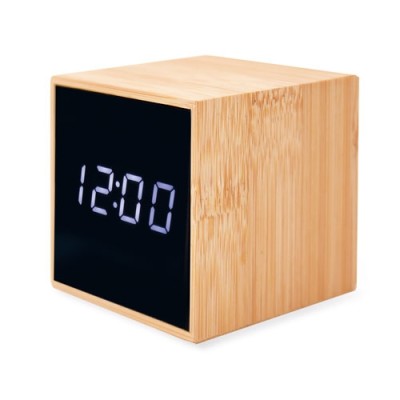 Reloj Despertador Bambu Con...