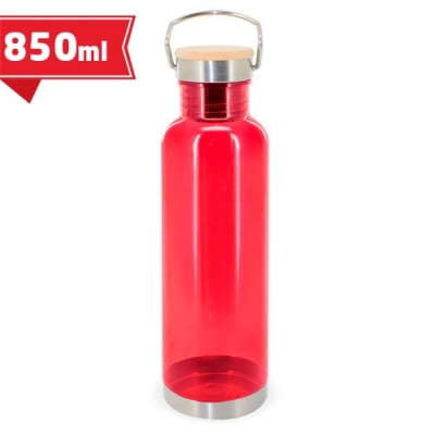 Botella Tritan Kaser Rojo