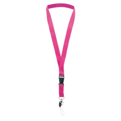 Lanyard Doble Fucsia