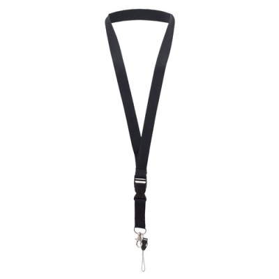 Lanyard Doble Negro