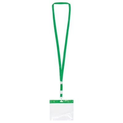 Lanyard Con Acreditacion Verde