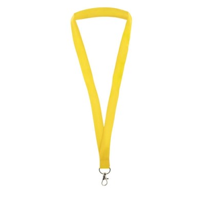 Lanyard Metalico Amarillo
