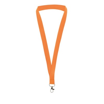 Lanyard Metalico Naranja