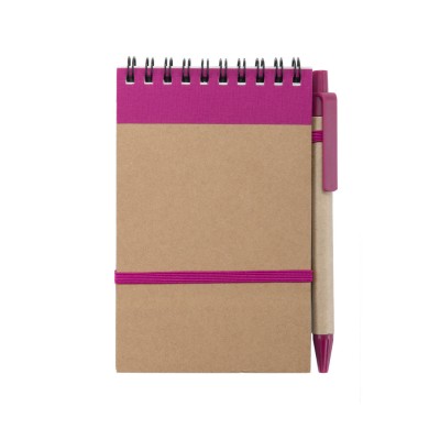 Libreta Ecocard Fucsia