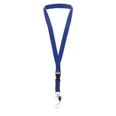 Lanyard Doble Azul