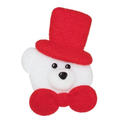 Iman Christmas Bear Cuadrado