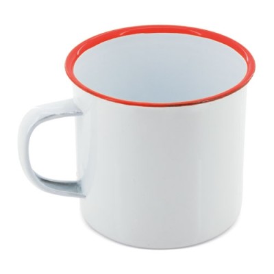 Mug Sublimacion Retro Rojo