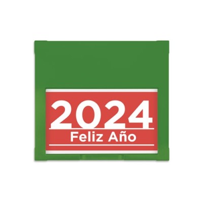 Calendario Coche Rally Verde