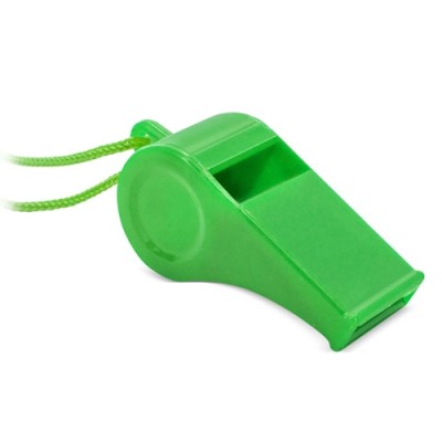 Silbato Con Cordón Verde