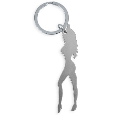 Llavero Aluminio Cris Pt Plata